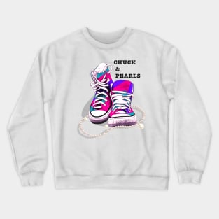 Chuck and Pearls Crewneck Sweatshirt